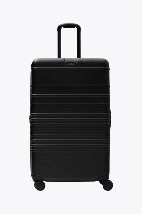 Checked Suitcase